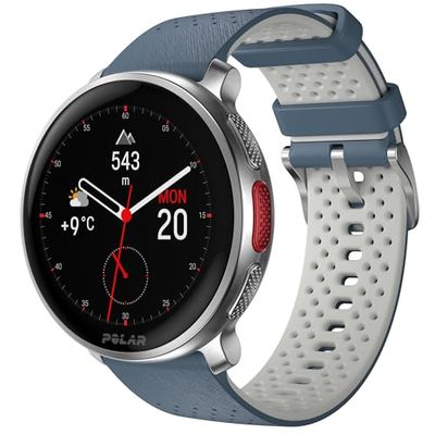 Polar Vantage V3, sporthorloge met gps, gevanceerde hartslagmeter en verlengde batterijduur, smartwatch voor heren en dames, offline kaarten, hardloophorloge, triathlon horloge