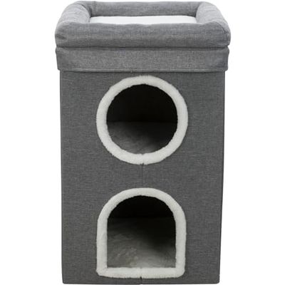 Trixie Krabpaal cat tower saul grijs
