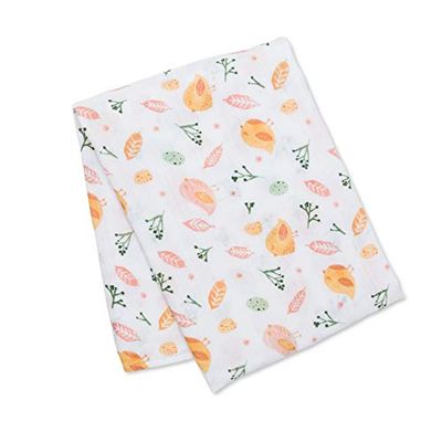 Lucky Baby L2-LJ415 Couverture Swaddle Oiseaux