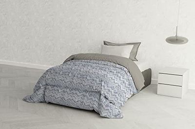 Italian Bed Linen Colcha de Invierno Estampada “Fantasy”, Disponible en Dos tamaños y en Muchas fantasìas, Jakarta, 170 x 260 cm