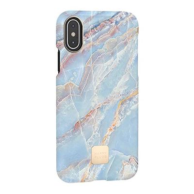 Happy Plugs 9333 iPhone X/XS Case, Blue Quartz