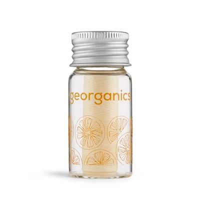 Georganics Orange Flavour Natural Dental Floss, 50 m Length