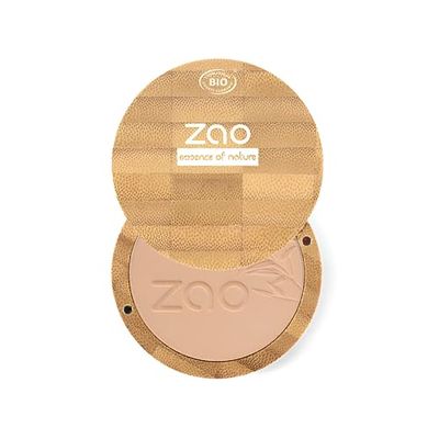 Zao - Poudre minérale de bambou - Poudre compacte - N° 303 / Beige abricot - 9 g
