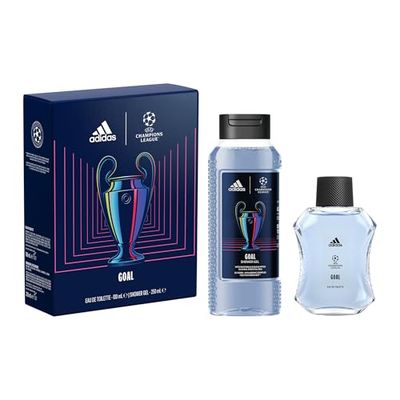 adidas UEFA Goal-setet med Eau de Toilette och duschgel