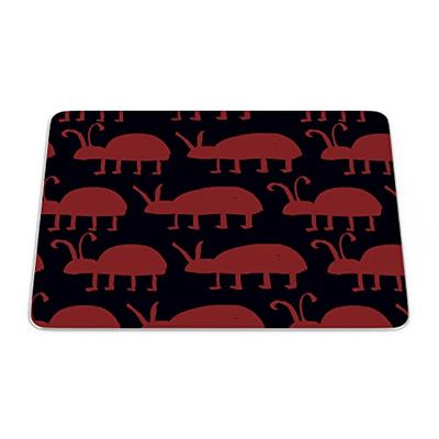 Questo Casa, Tapis de Souris rectangulaire avec Impression numérique - Antidérapant - pour Bureau et Maison - 22 x 18 cm