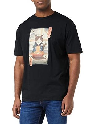Pyramid International Japansk Ukiyo-e-skjorta, flerfärgad, XXL, Flerfärgat17, XXL