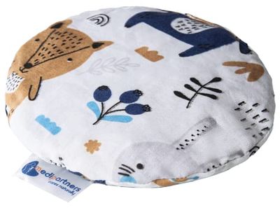 Kersenpitkussen Warmtekussen voor Baby's 180g Ronde 15cm Eco Natuur 100% Katoen Medi Partners Warmte + koude Massage therapie