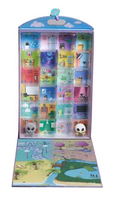 FLOCKIES Valise, 2 Figurines Uniques