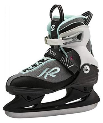 K2 Hockey Chaussures-Complete Alexis Speed Ice 10, 5 Skate Femme, Noir/Blanc/Mint, 10.5