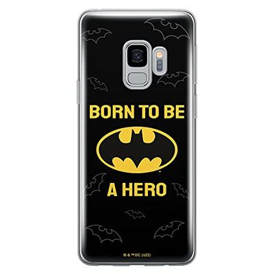 ERT GROUP mobile phone case for Samsung S9 original and officially Licensed DC pattern Batman 058 optimally adapted to the shape of the mobile phone, case made of TPU