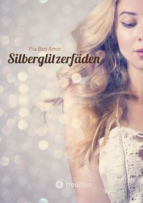 Silberglitzerfäden