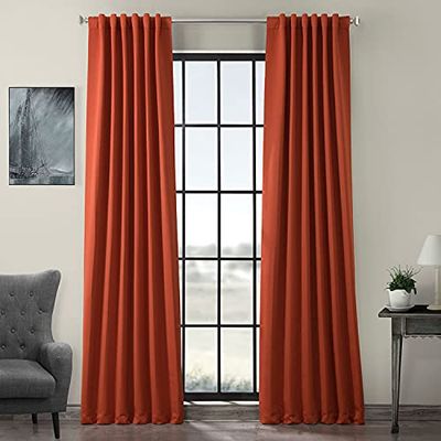 HPD Half Price Drapes Rideau pour obscurcissement de la pièce 50 x 84 (1 Panneau), BOCH-201304-84, Blaze