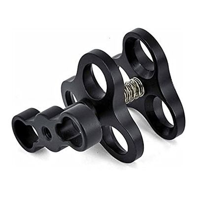 Best Divers FO973 Clamp, Gjuten aluminium, 3 hål