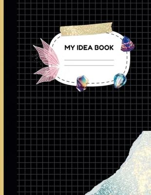 My Idea Book | Notebook 8½×11 Inches | College Ruled: 200 pages