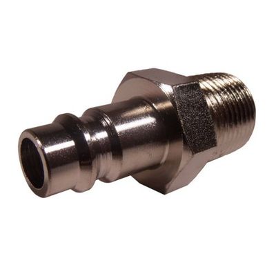 Mauk 1406 - Nipplo di inserimento con attacco per aria compressa 3/4", filettatura esterna 1/8"