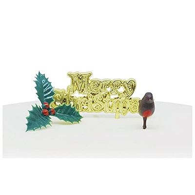 Creative Party Variedade de decoração para bolos de Natal
