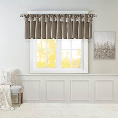 100% Polyester torsadée Tab Lit avec Perles en étain/127 x 66 cm