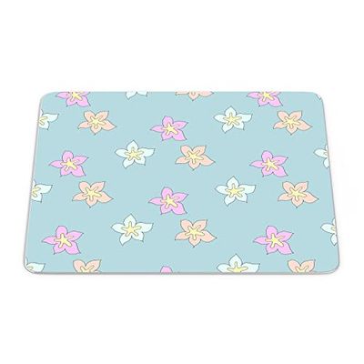 Questo Casa, Tapis de Souris rectangulaire avec Impression numérique - Antidérapant - pour Bureau et Maison - 22 x 18 cm
