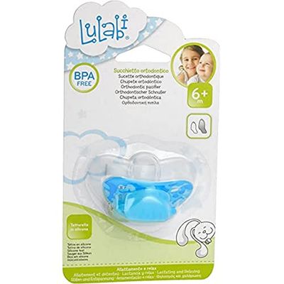 Lulabi Set 12 Sucettes Orthodontiques Silicone 6M Accessoire bébé