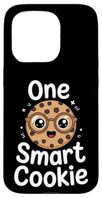 Una galleta inteligente divertida con chispas de chocolate Carcasa para iPhone 15 Pro