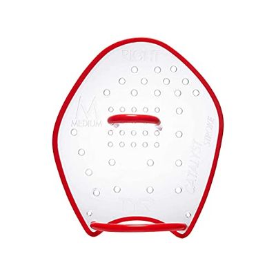 TYR Catalyst Stroke Training Paddles XS, Rood