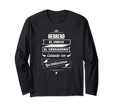Regalos para HERREROS - Herrero EL VERDADERO Manga Larga