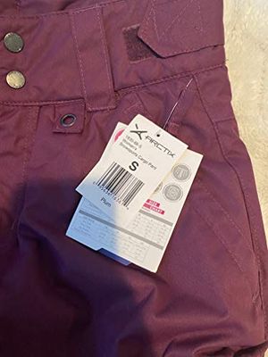 ARCTIX Snow Sports Insulated Cargo Pants, Pantaloni da Neve Donna, Prugna, X-Small (0-2) Short