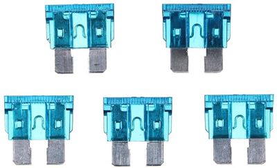 SIXTOL MECHANIC FUSE SET 15A | 100PCS | Automotive Blade Fuses | Practical Storage Box