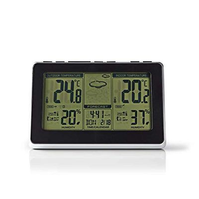Nedis Stazione Meteorologica Sens or Wireless Orologio