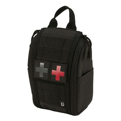 Brandit Molle First Aid Pouch Premium, Color: Black, Size: OS
