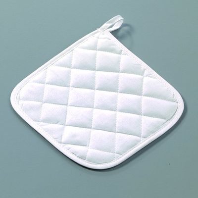 Efco Cotton Goods Pan Holder 17 x 17 cm White, 17 x 17 x 2 cm