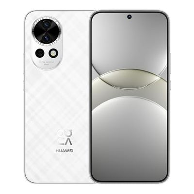 HUAWEI nova 13 Smartphone, 12 GB+256GB, 6,7" OLED scherm met vlakke randen, 60 MP Front Ultra-Wide Portrait Camera, AI Best Expression, 100 W HUAWEI SuperCharge Turbo, 5000 mAh-batterij, Wit