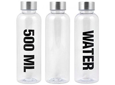 Riera Internacional. Sc752033 - Botella bebida 500ml tapon acero transp pl cmp