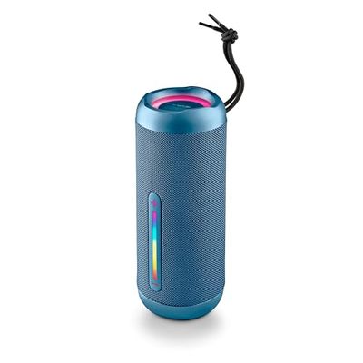 NGS Roller Furia 3 Bleu - Haut-Parleur sans Fil Compatible avec Bluetooth, étanche IPX7, 60 W, True Wireless, USB, 9 Heures d’autonomie, Bleu ...