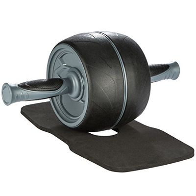 Ultrasport AB, Trainer Addominale Premium Unisex-Adult, Nero/Argento