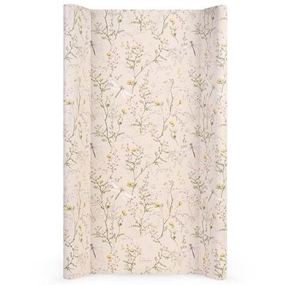 KikkaBoo Baby aankleedkussen Secret Garden zacht aankleedkussen van pvc, 80 x 50 cm, waterdicht en draagbaar, beige