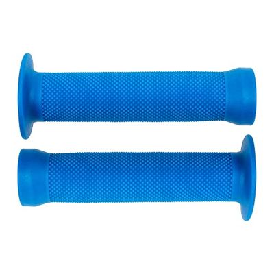 cyklingcolors cykelhandtag 130 mm gummi kvalitet BMX textur freestyle smuts diameter 22 mm (blå)