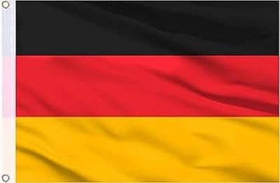 Geschenken 4 Alle gelegenheden Beperkte SHATCHI-900 Duitsland Duitse Deutschland Nationale Sport Olympische Spelen Polyester 5ft x 3ft Indoor Outdoor Flag, Multi