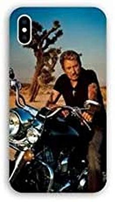 Beschermhoes voor iPhone XR Johnny Hallyday Moto