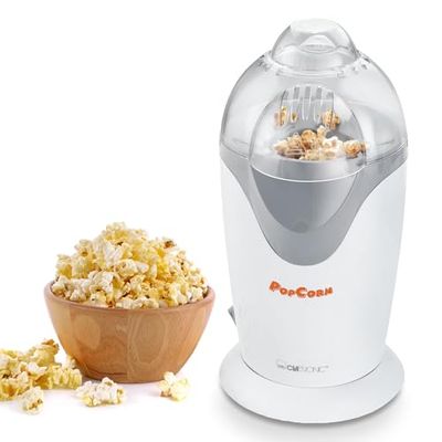 Clatronic® popcornmachine | popcornmachine voor caloriebewuste bereiding | popcornmaker voor snel genieten | incl. portioneerbak voor popcornmaïs | PM 3635
