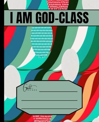 Composition Notebook or Journal Diary/ Children Girls Boys Teens: God-class Faith Theme/ Modern Minimalist Polka Dots Fun Inspirational Illustrated ... College Ruled - 7.5"x9.25" - 110 Page