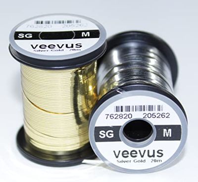 VEEVUS Zilveren Gouden Tinsel - MEDIUM