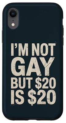 LGBT Pride Month Gay | Sarcastic LGBTQ Ally Funny Gay Joke Case for iPhone XR