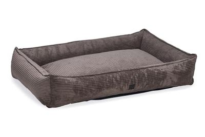 Designed by Lotte Ribbed Panier pour Chien, Marron, 120 x 80 x 23 cm