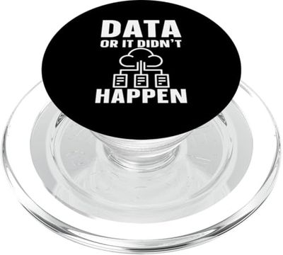 Datos o no sucedió diseño para Data Scientist PopSockets PopGrip para MagSafe