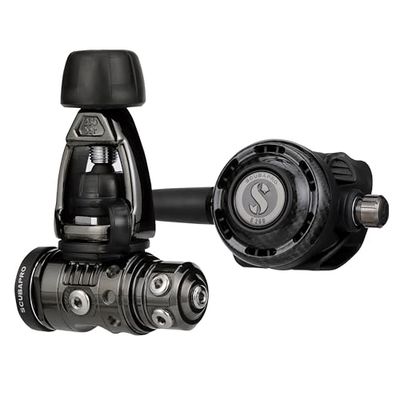 SCUBAPRO Mk19 Evo Bt/G260 Carbon, Kit regolatore per Immersioni in Acqua Fredda Unisex-Adulto, Nero, None or Other