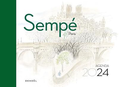 Agenda Sempé 2024: Paris