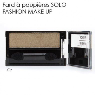 Fashion Make-Up FMU1100111 Ombres à Paupières Solo N°11 Or