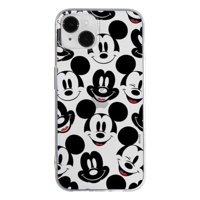 ERT GROUP mobiltelefonfodral för Apple Iphone 14 PLUS originalt och officiellt licensierat Disney mönster Mickey 018 optimalt anpassad till formen på mobiltelefonen, gedeeltelijk transparant
