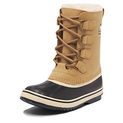 Sorel Bottes d'Hiver pour Femmes, 1964 PAC 2 WP, Marron (Buff, Black), Taille : 37